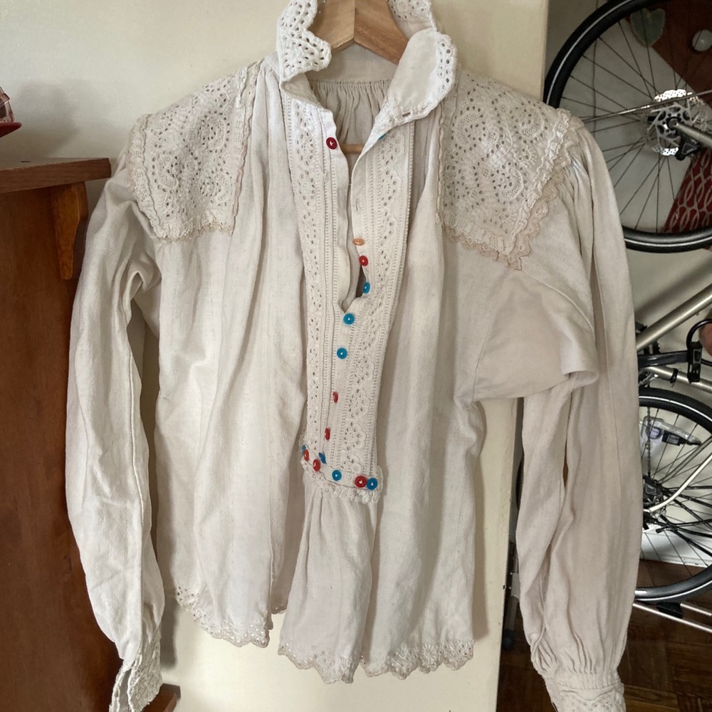 Gorgeous Romanian folk shirt
